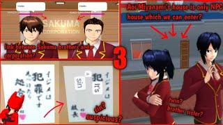 Mystery Pt 3-Things You might don't Know about these NPCs | Sakura School Simulator