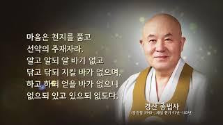 대사식 식전영상 "법맥을 이어 경륜을 굴리다"