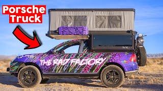 My 1 of 1 Porsche Truck Gets Brand New Camper!