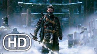 GHOST OF TSUSHIMA Full Movie Cinematic (2021) 4K ULTRA HD Samurai Action