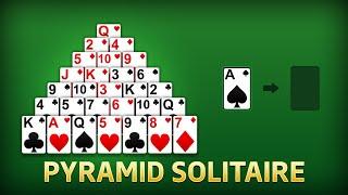 Pyramid Solitaire Card Game | Crown solitaire card game | 13 solitaire card game | MGGAMES