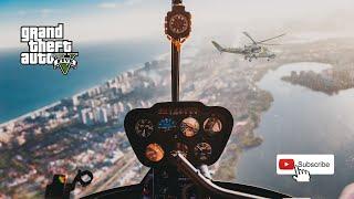 4K How to Fly a Helicopter in GTA V | mr.anything