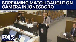 I-Team: Screaming match caught on camera at Jonesboro City Council meeting