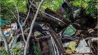 CAR GRAVEYARD ON LAKE MICHIGAN | Former Neighborhood Lost To The Lake