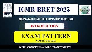 DHR ICMR 2025 NOTIFICATION || PATTERN || INTRODUCTION VIDEO || ICMR JRF 2025