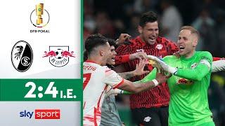 RB holt den Titel nach Elfer-Krimi | SC Freiburg - RB Leipzig | Highlights - Finale | DFB-Pokal