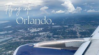 Flying into Orlando, Florida