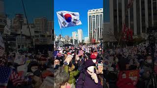 부울경 양양가 부산 울산 경남 국민대회  부산역앞 광장 윤석열대통령 탄핵반대 탄핵무효 3.1절  1000만 광화문광장 모이자 18-1