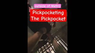 Pickpockting The pickpocket Outside of Metro #Rome #Metro #Termini #Italy#Pickpocket