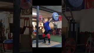 110 kg / 242 lb - No Foot Snatch + OHS - 1+3