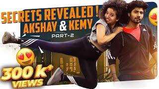 Akshay Kamal Love Story Revealed | Comali Kemy |Gym Couple Goals |Part 2 |Get Fit Challenge