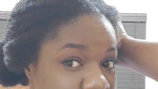 live Simple styles for type 4c Natural hair!