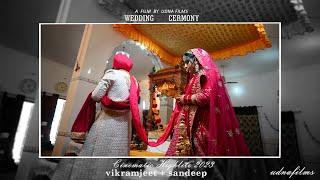 vikram & sandeep  Best Sikh Wedding Highlights 2023 #cinematic #anandkaraj #wadding #photography