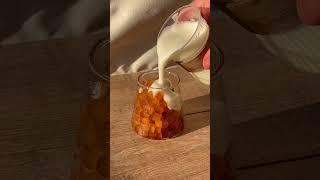 Coffee Cube Latte ️ #homecafe #icedlatte #coffee