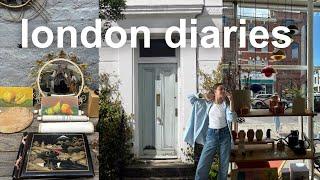 london diaries | exploring angel and islington, farmers market, vintage stores + homeware shopping