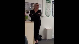 BLONDE TEACHER SHOEPLAY