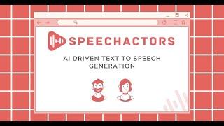 Speechactors Lifetime Deal $36 - AI Text To Speech Generator | Speechactors Review