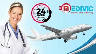 Hire Peerless Prompt Air Ambulance Service in Chennai and Dibrugarh by Medivic with Medical Tools