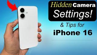 iPhone 16 Hidden Camera Settings & Tricks | Best iPhone 16 Camera Settings (HINDI)