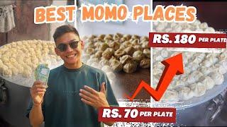 Cheap Vs Expensive | Rs. 70 Momo  to Rs. 180 Momo | Top 7 Best Momo Places in Kathmandu Valley