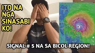 BAGYONG PEPITO NANALASA NA SA VISAYAS AT BICOL!