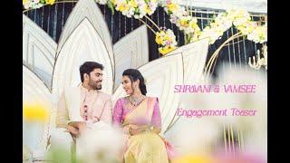 Shravani & Vamsee Engagement Teaser #4k #wedding #engagement #trailer #trending