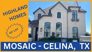 Mosaic Highland Homes 40' Celina TX