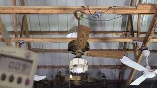 Fasco Parlour-fan Ceiling Fan model 938 antique brass with plastic blades