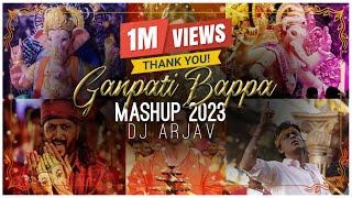 Ganpati Mashup 2023 | DJ Arjav | Nonstop Ganpati DJ Songs | New Visarjan Mashup | Ganesha Festival