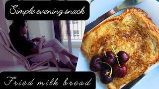 Fried milk bread|Trying viral recipe|Hit or Miss? Simple snack recipe|Arthi's Journal|Dessert recipe