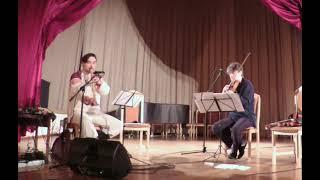 Maxim Anukhin, Vladimir Shulyakovskiy. Improvisation on jew's harp, russian flute and gudok