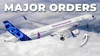 Major New Orders & Korean Air Updates