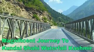 Kashmir Valley Drive to Kutton Waterfall - Part 3 [4K]