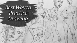 Practice FIGURE DRAWING - How to Improve your Art Skills