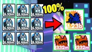  *NEW* BEST FUSING METHOD! FASTEST WAY TO GET RAINBOW TECHNO CAT! | Pet Simulator X