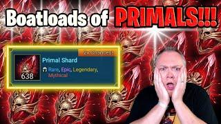 INSANE AMOUNTS OF PRIMAL SHARDS!!!!!!  Raid: Shadow Legends