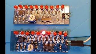 Part 2 of 2 - SMD LED Chaser - using soldering iron and a heat gun