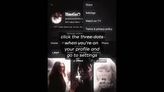 HOW TO TURN ON/OFF YT TAGS // #marvel #wandamaximoff #fyp #wanda #tutorial