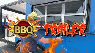 Blue Blackout BBQ Food Trailer  | Concession Trailer | Renown Cargo Trailers