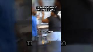 Defense From a Larger Woman Attacker