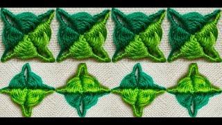 332-Beautiful weave stitch border (Hindi/Urdu)