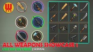 ALL WEAPON SHOWCASE 1 - Last Day on Earth Android Gameplay Part 11