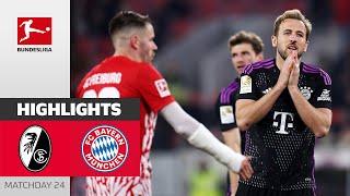 Freiburg Crashes FCB‘s title hopes | SC Freiburg - FC Bayern München | Highlights | MD 24 Buli 23/24