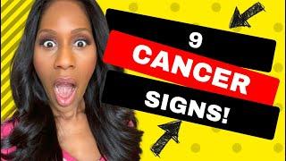 NEVER IGNORE THESE CANCER SIGNS! Doctor Reveals 9 Signs YOU SHOULD KNOW ABOUT!