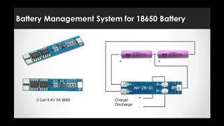 Battery Management System (BMS) for a Lithium Ion Battery (with HX-2S-01)