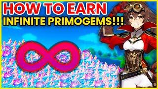 How To Earn INFINITE Primogems FAST!!! (IN 1 MINUTE!!!!) | Genshin Impact