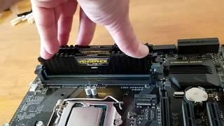 PC Assembly - RAM Insertion 2