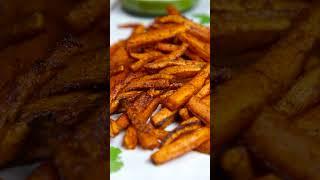 Carrot fries  #homemade #tasty #snacks #vegetarian