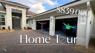 New Lakefront Home in Gated Community For Sale in Vero Beach, FL | Home Tour