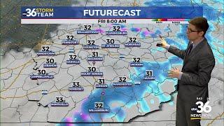 Light snow Friday ahead of a late weekend winter storm threat